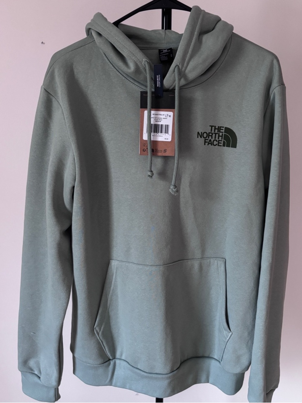 The North Face Men’s Sage Green Crewneck Hoodie
